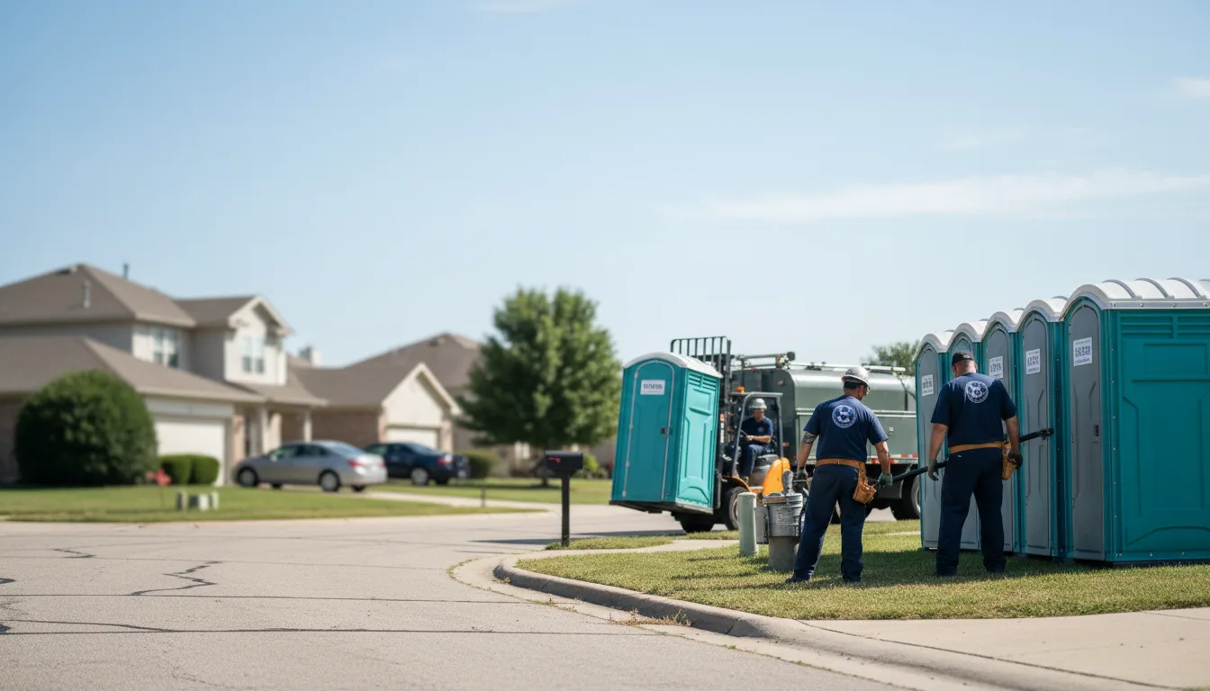 Porta Potty Rental in Hallett, OK near me